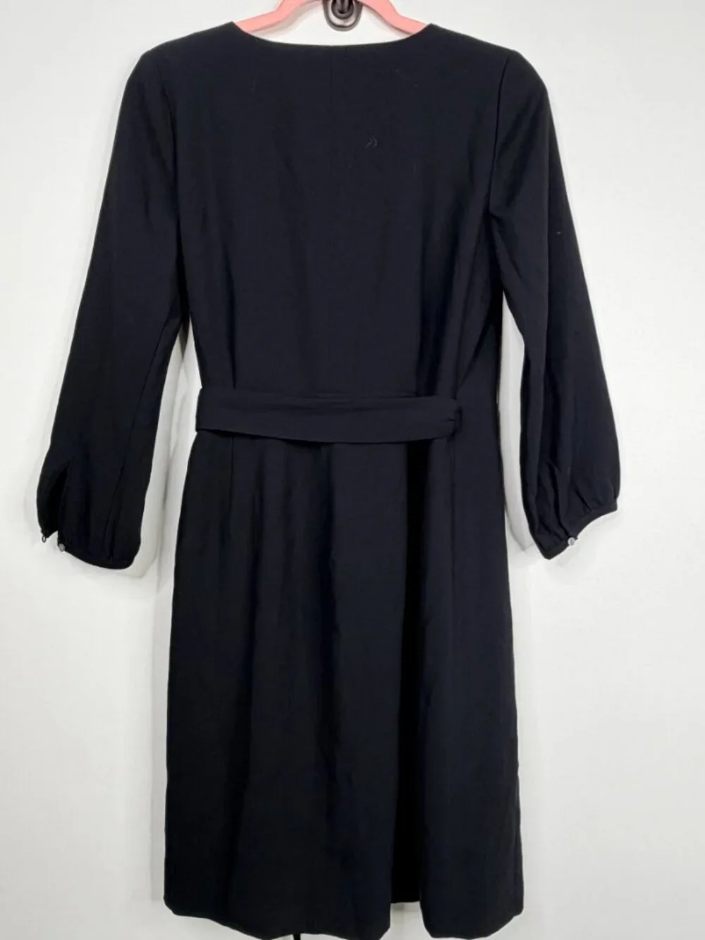 J. Crew Wrap dress in 365 Crepe Black 0 #A3084